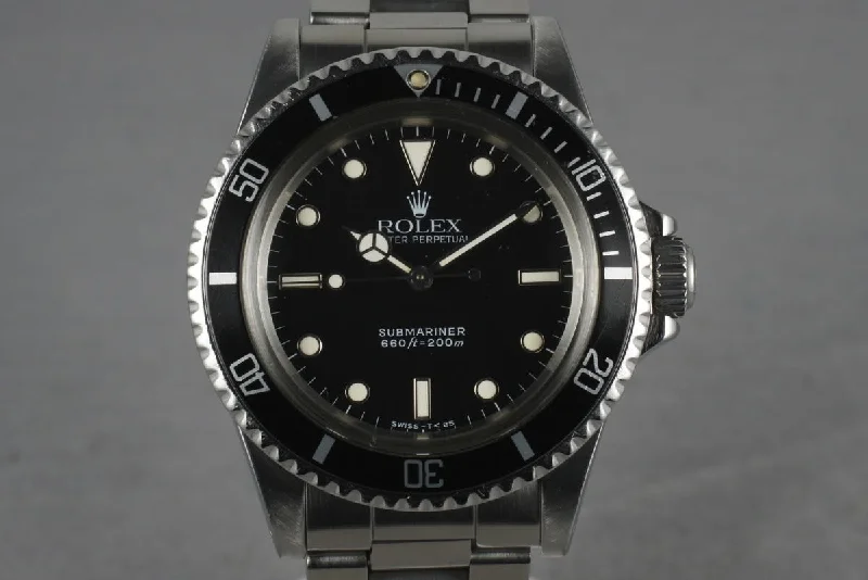 Rolex Watches: Legendary Style and Quality –1987 Rolex Submariner 5513