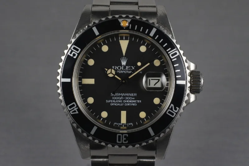 Discover Your Ideal Rolex Watch –1982 Rolex Submariner 16800