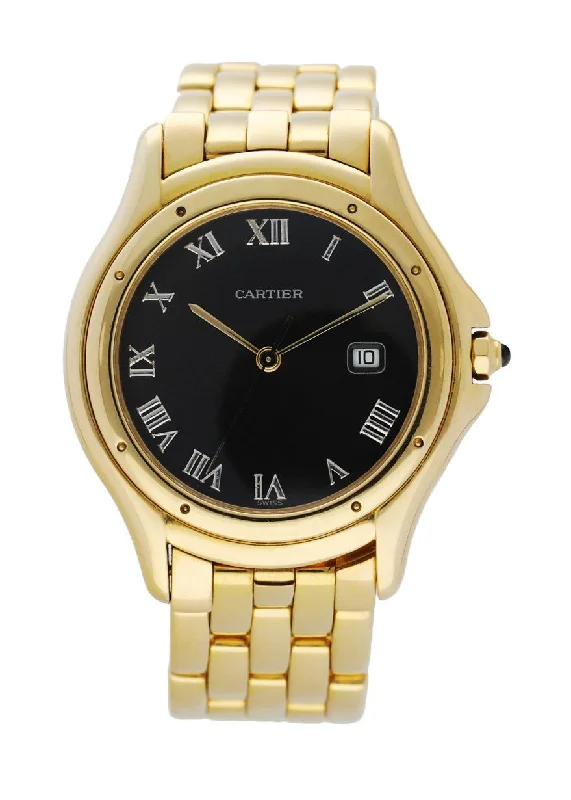 Cartier Watches: Crafted for Every Occasion –Cartier Cougar Panthere 116000R Large Yellow Gold Watch