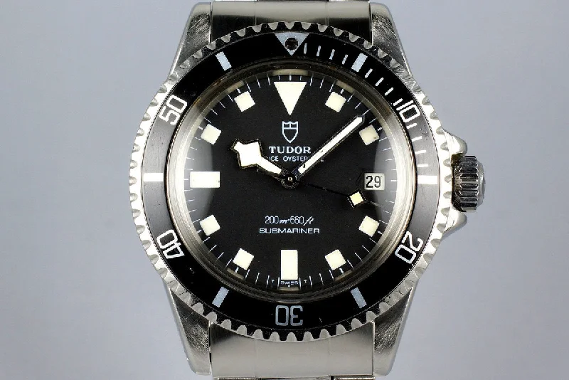 Rolex Watches for the Ultimate Collector –1981 Tudor Submariner 94110 Black Snowflake with Box