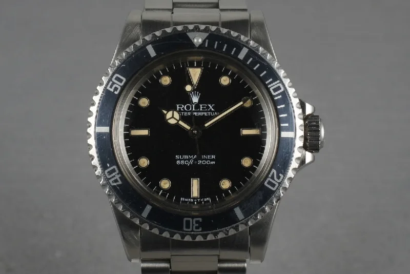 Rolex Watches: Built for Perfection –1986 Rolex Submariner SPIDER Dial Ref: 5513