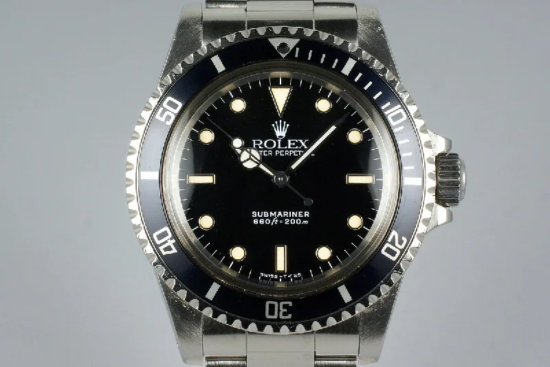 Rolex Watches: Iconic Timepieces for the Elite –1989 Rolex Submariner 5513