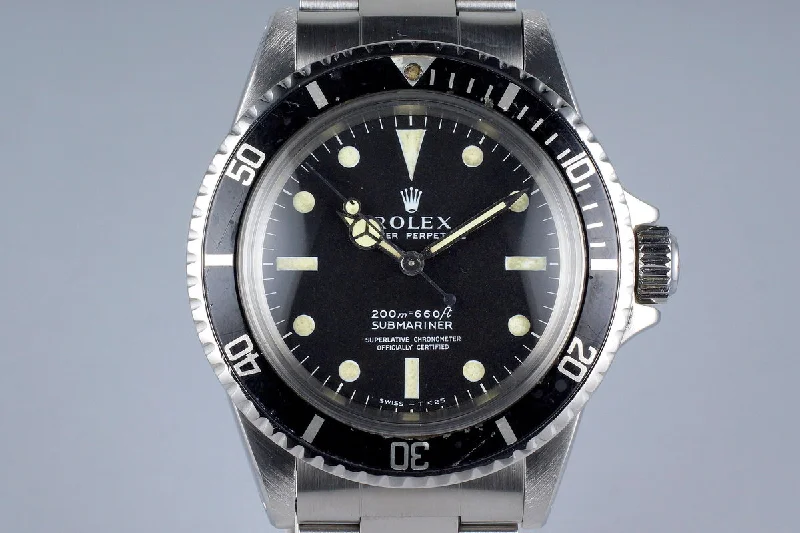 Rolex Watches: Built for the Elite –1967 Rolex Submariner 5512 4 Line Dial