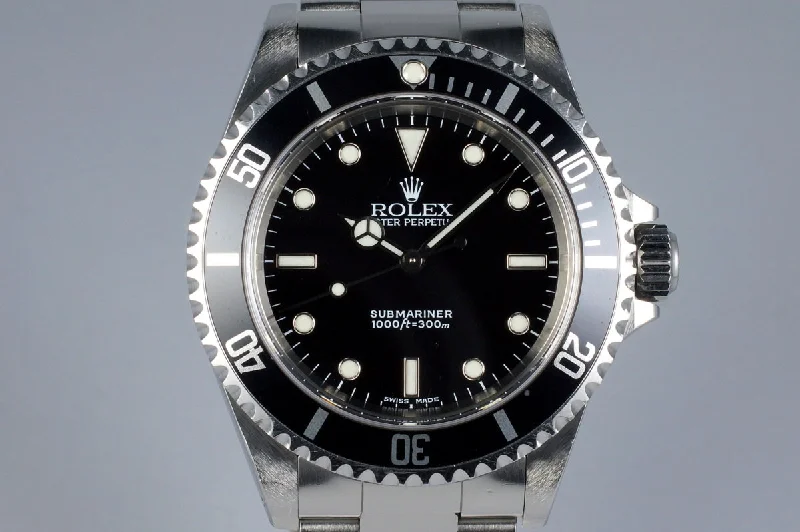 Discover Rolex Watches That Reflect Your Style –2002 Rolex Submariner 14060M