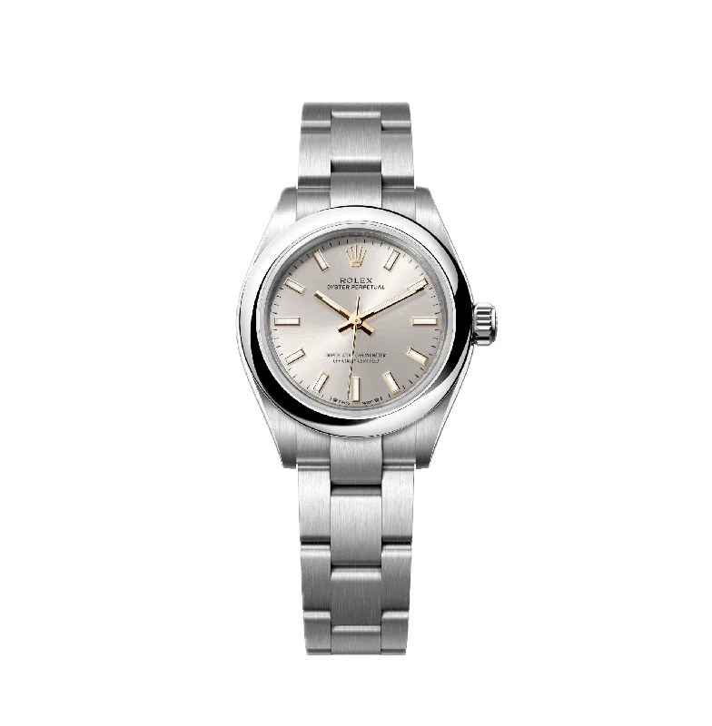 Rolex Watches: Masterpieces of Swiss Craftsmanship –Rolex Oyster Perpetual 276200 'Ladies' Stainless Steel Silver Dial