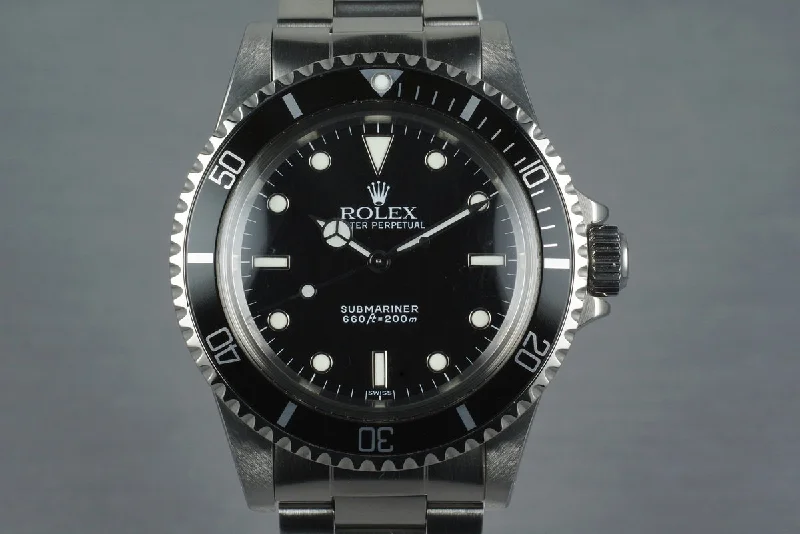 Rolex Watches: Excellence in Design –1982 Rolex Submariner 5513