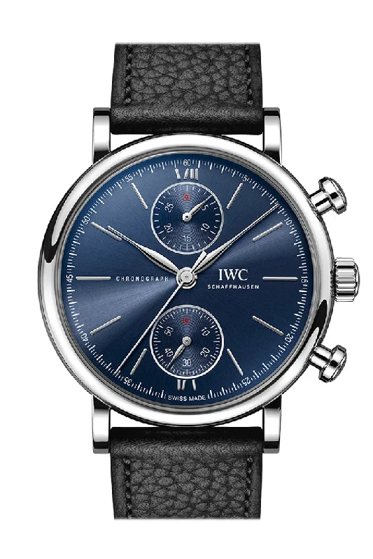 IWC Watches: Iconic Designs for Every Taste –IWC Portofino Chronogragh 39 Blue Dial Watch  IW391408