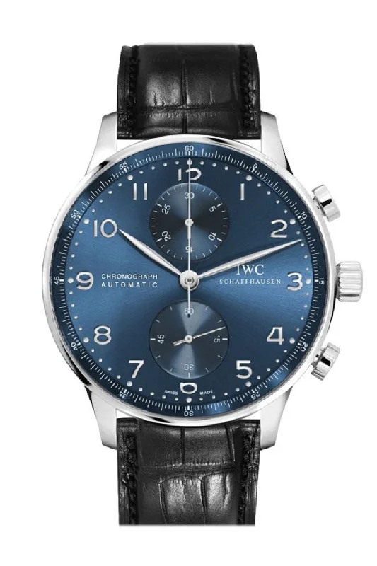 IWC Watches: Timeless Craftsmanship –IWC Portugieser Automatic Chronograph Blue Dial Men's Watch IW371491