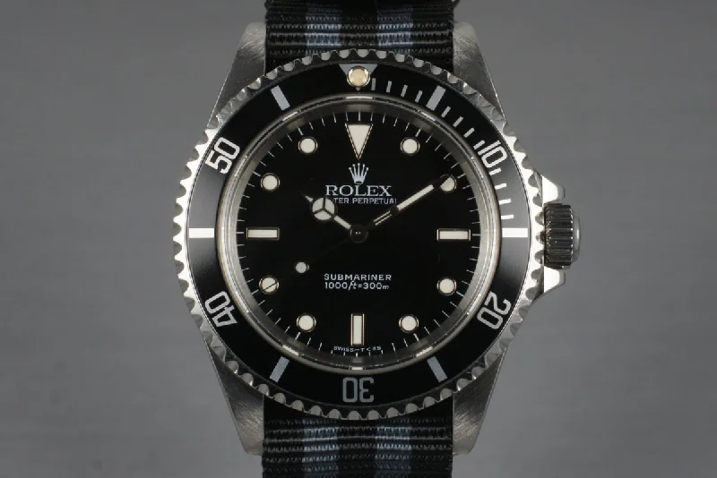 Rolex Watches: Craftsmanship and Luxury –1995 Rolex Submariner 14060