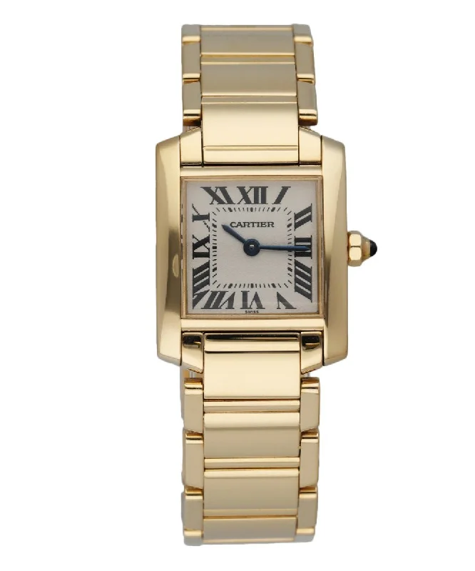 Shop Cartier Watches for Precision and Style –Cartier Tank Francaise 1820 Yellow Gold Ladies Watch