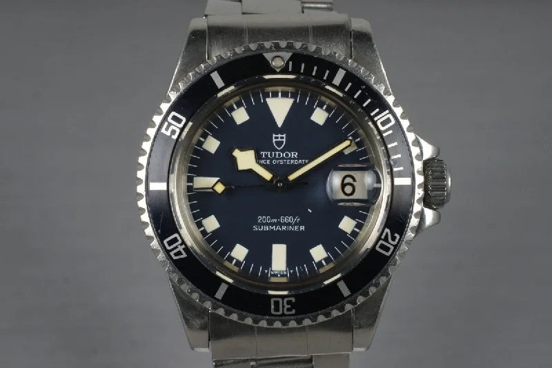 Premium Rolex Timepieces –1977 Tudor Submariner 94110 Snowflake