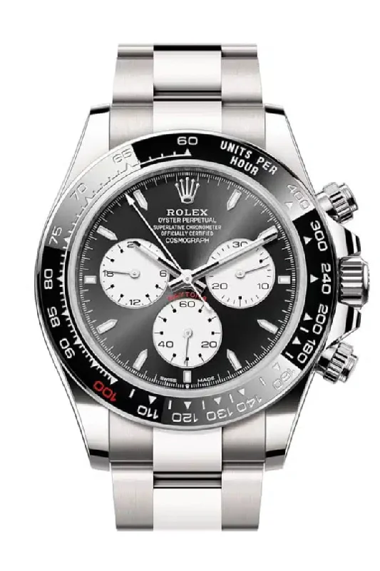 Shop Rare Rolex Models for Your Collection –Rolex Daytona Black Dial White Gold Oyster Bracelet 126529LN