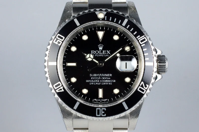 Rolex Submariner Watches for Sale –2006 Rolex Submariner 16610 with Box and Papers