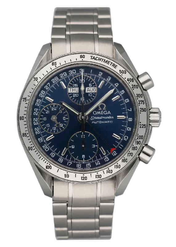 Shop Omega Watches for Lasting Quality –Omega Speedmaster Day-Date 3523.80 Triple Date Mens Watch