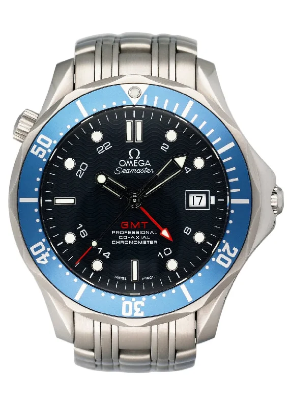 Discover Omega Watches for Every Occasion –Omega Seamaster 2535.80.00 Co-Axial GMT Mens Watch