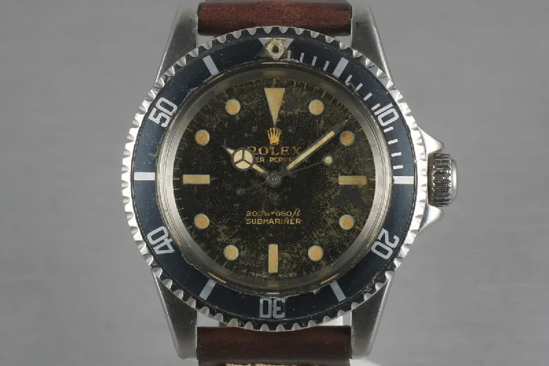 Rolex Watches: Built for the Luxury Watch Enthusiast –1966 Rolex Submariner 5513 Gilt Dial