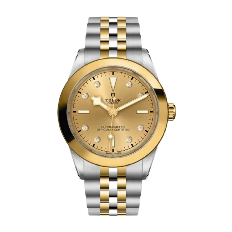 Tudor Watches: Precision and Style in Every Model –Tudor Black Bay 39 S&G | Steel and yellow gold bracelet | Champagne-color Diamond Dial | Men's Watch ref. M79663-0008