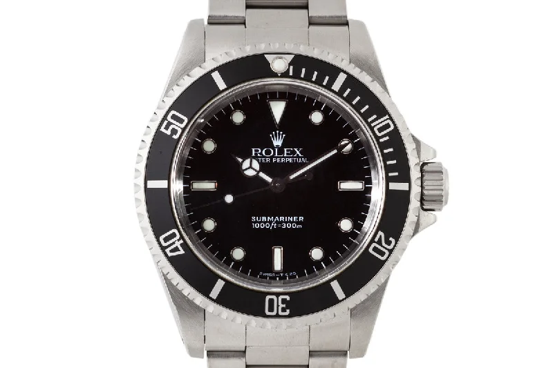 Explore Rolex Watches for Iconic Design –1997 Rolex Submariner 14060