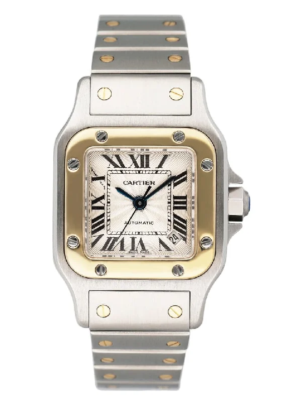 Cartier Watches: Luxury You Can Trust –Cartier Santos Galbee W20057C4 Two Tone Ladies Watch