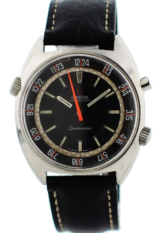 Explore Omega Watches for Precision Timekeeping –Vintage Omega Seamaster Pilot Chronostop 145.008 Caliber 865