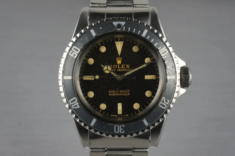 Rolex Watches for the Ultimate Collector –1964 Rolex Submariner 5513 Gilt Dial