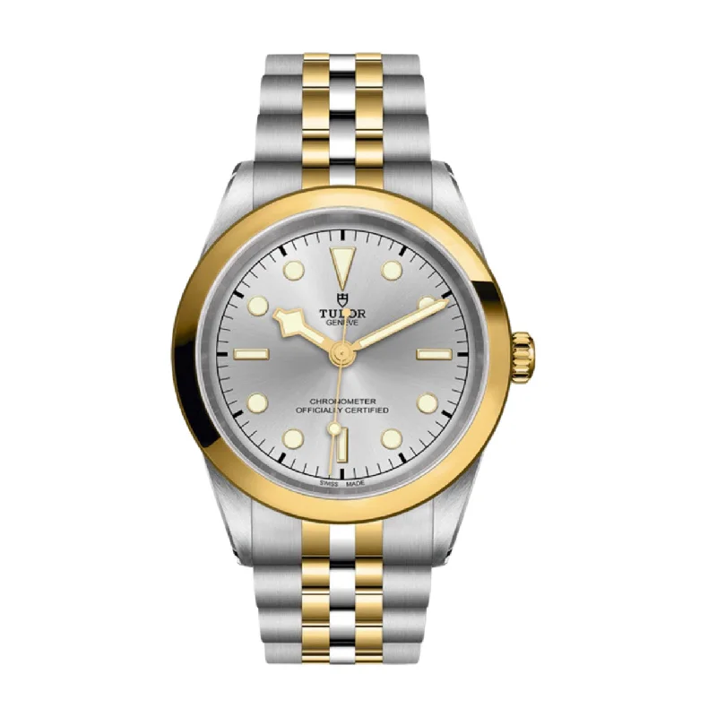 Find Exclusive Tudor Watches for Sale –Tudor Black Bay 41 S&G | Steel and yellow gold bracelet | Silver Dial | Men's Watch ref. M79683-0002