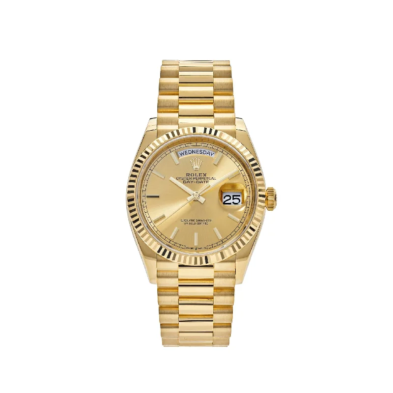 Find the Most Popular Rolex Models –Rolex Day-Date 128238 Yellow Gold Champagne Dial