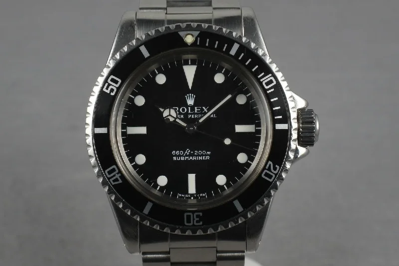 Rolex Watches with Unmatched Craftsmanship –1977 Rolex Submariner 5513