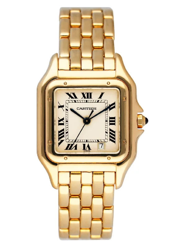 Discover the Best Cartier Watches for Your Collection –Cartier Panthere 18k Yellow Gold Midsize Ladies Watch