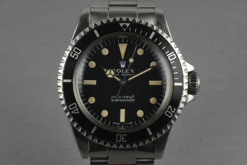 Shop Rare and Exclusive Rolex Watches –1967 Rolex Submariner 5513 Meters First