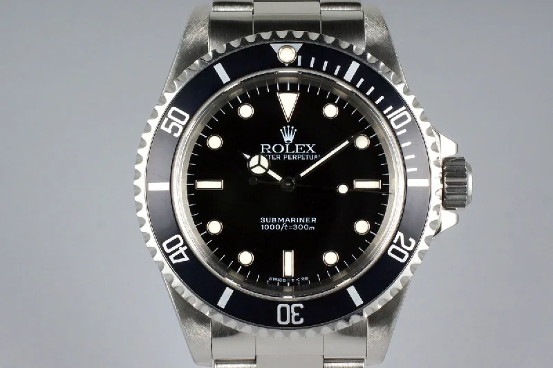 Discover Rolex’s Most Exclusive Models –1997 Rolex Submariner 14060 with Box and Papers