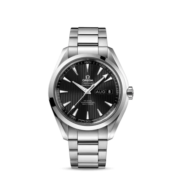 Omega Watches: Perfect for Every Discerning Collector –Omega Seamaster 43mm Watch - Ref: 231.10.43.22.01.002 - Black Index Dial, Stainless Steel Bracelet