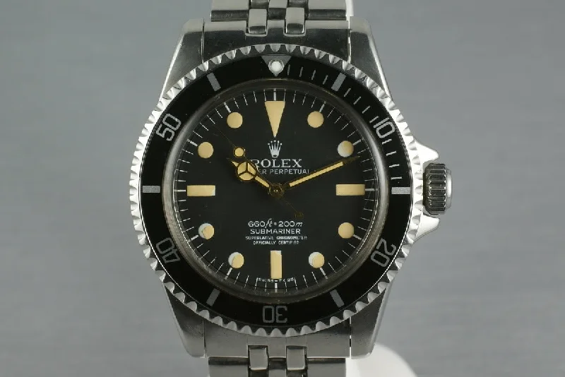 Find Rolex Watches for Timeless Luxury –Rolex Submariner 5513 Pointy Crown Gaurd Case