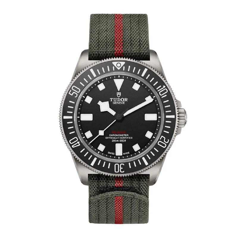 Tudor Watches: Timeless Precision for Every Wrist –Tudor Pelagos FXD 42mm | NATO Strap | Black Dial | Titanium Case | Men's Watch ref. M25717N