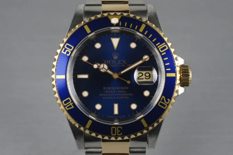 Rolex Watches: Made for the Discerning Buyer –1994 Two Tone Submariner 16613