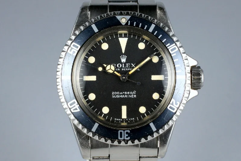 Shop Rolex Watches for Every Lifestyle –1967 Rolex Submariner 5513 Meters First