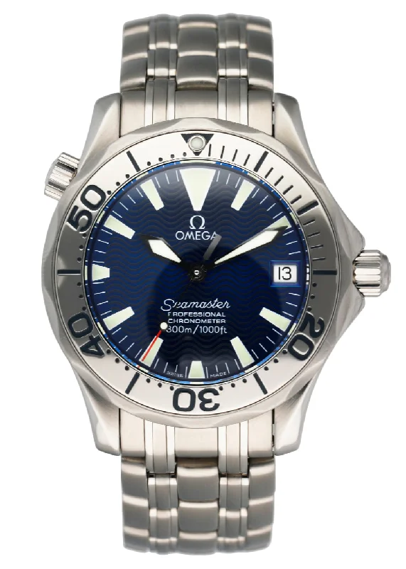 Shop Omega Watches for Rare Collections –Omega Seamaster Professional 2253.80.00 Mid-Size Automatic Mens Watch