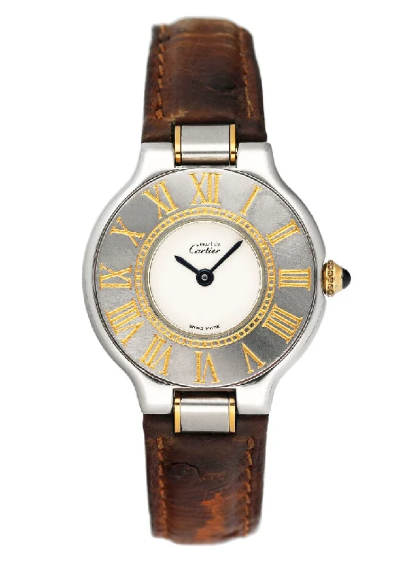 Cartier Watches: Timeless Elegance, Crafted for You –Cartier Must 21 W1005120 Off-White Dial Small Ladies Watch