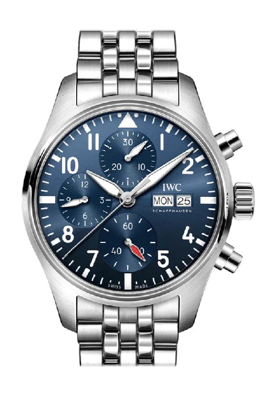 IWC Watches: Designed for the Discerning Collector –IWC Pilot Chronogragh Blue Dial Watch IW388102