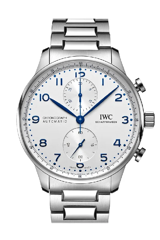 IWC Watches: Iconic Design and Swiss Precision –IWC Portuguese SS 41 Silver Dial Watch IW371617