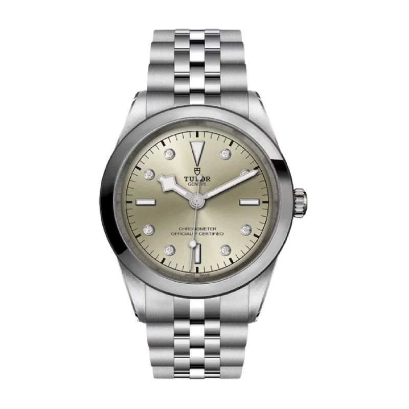 Tudor Watches: Timeless Elegance and Style –Tudor Black Bay 41 | Stainless steel bracelet | Light champagne Diamond Dial | Men's Watch ref. M79680-0006