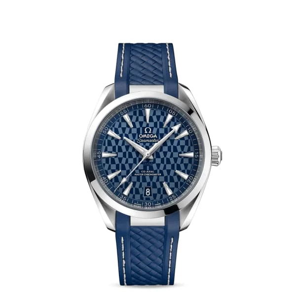 Omega Watches: Iconic Timepieces for Every Taste –Omega Seamaster 41mm Watch - Ref: 522.12.41.21.03.001 - Blue Index Dial, Blue Rubber Strap