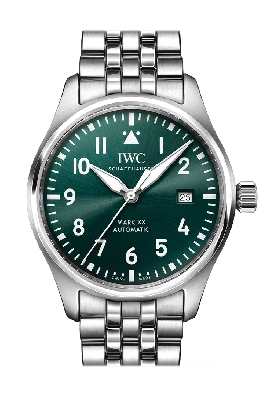 IWC Watches: Designed for Precision and Style –IWC Pilot 40 Green Dial Watch IW328206