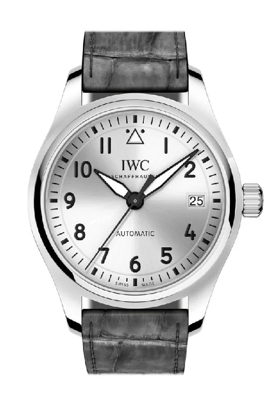 Shop IWC Watches for Ultimate Value –IWC Pilot Silver Dial Automatic 36mm Men's Watch IW324007