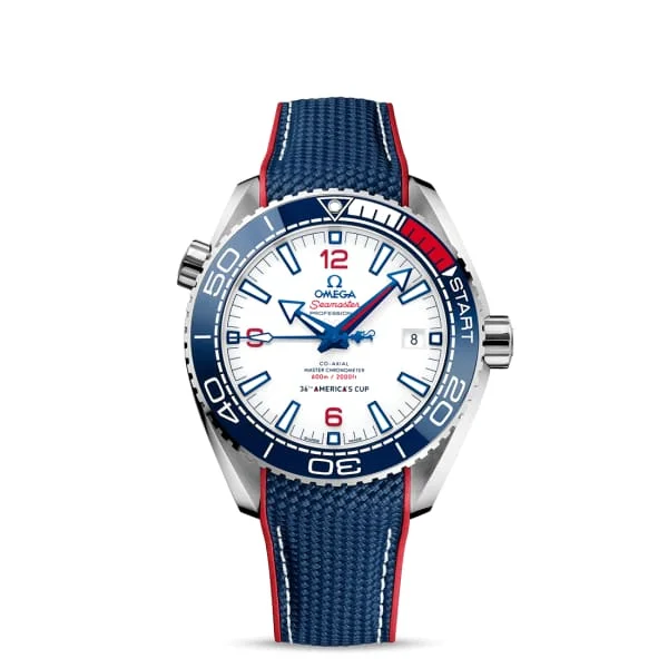 Omega Watches: Where Style Meets Performance –Omega Seamaster 43mm Watch - Ref: 215.32.43.21.04.001 - White Index Dial, Blue NATO Strap