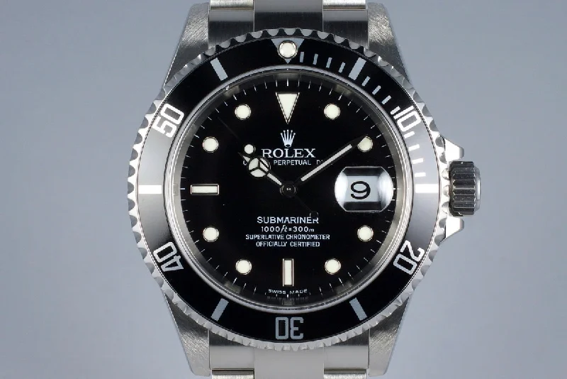 Rolex Watches: Iconic Design for Every Wrist –2005 Rolex Submariner 16610