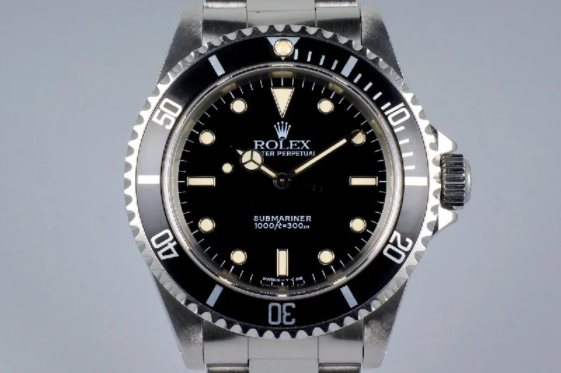 Discover the World of Rolex Timepieces Now –1995 Rolex Submariner 14060