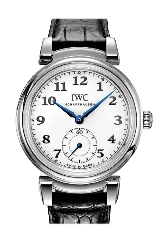 Shop IWC Watches for Rare Collections –IWC Davinci Automatic SS 40 White Dial Watch IW358101