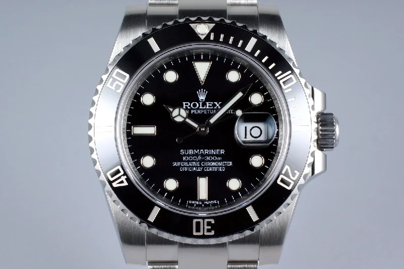 Timeless Rolex Watches for the Watch Enthusiast –2016 Rolex Submariner 116610