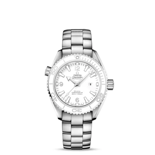 Shop Omega Watches Online –Omega Seamaster 38mm Watch - Ref: 232.30.38.20.04.001 - White Index Dial, Stainless Steel Bracelet